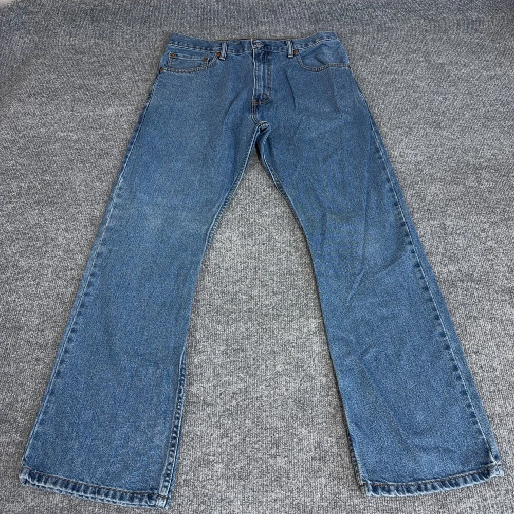 Vintage Levis 517 Jean Men 32x29 Blue Bootcut Boot Cut Leg Y2K Western Rodeo